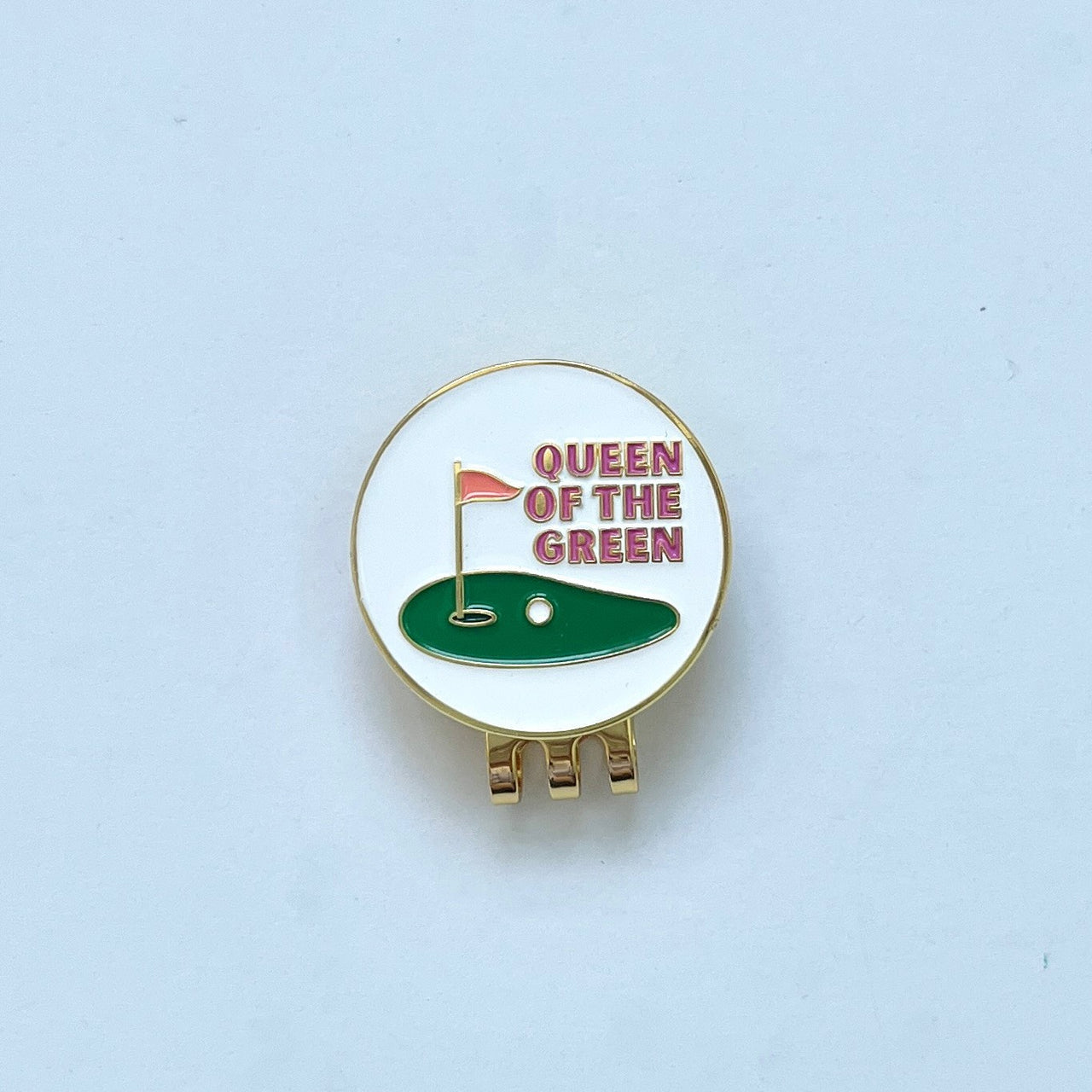 Queen of the Green Golf Ball Marker