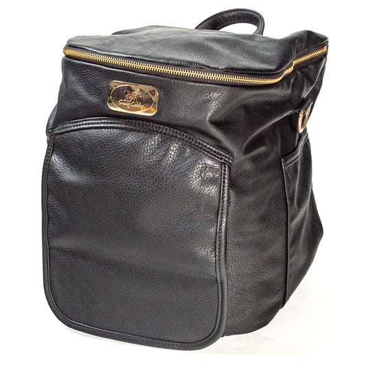Sassy Caddy | Women's Cart Bag | Monte Carlo Designer Golf Bag |  Light-Weight | Retro Golf Bag | Red & Black