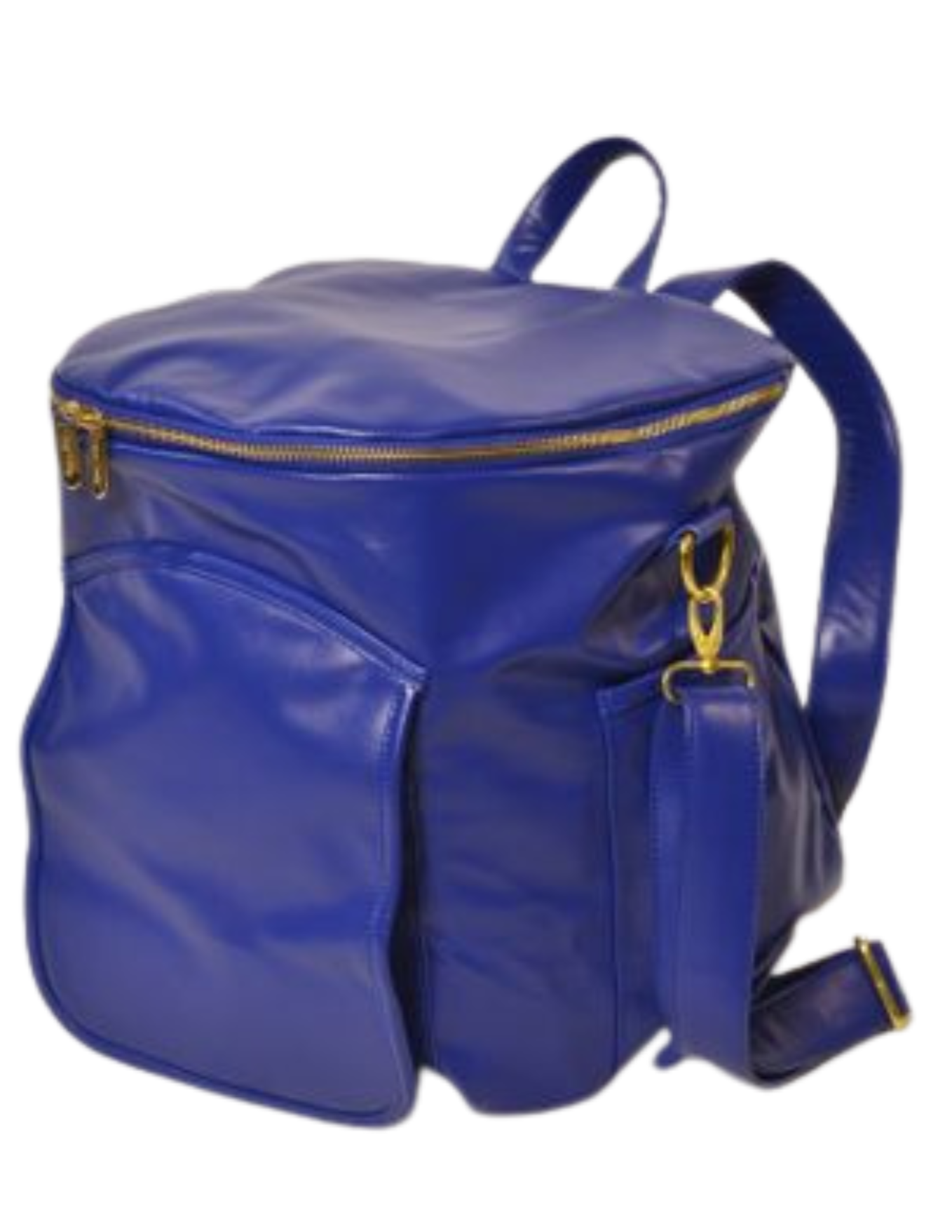 Metallic Silver Leather Back Pack – sassy-caddy-inc.